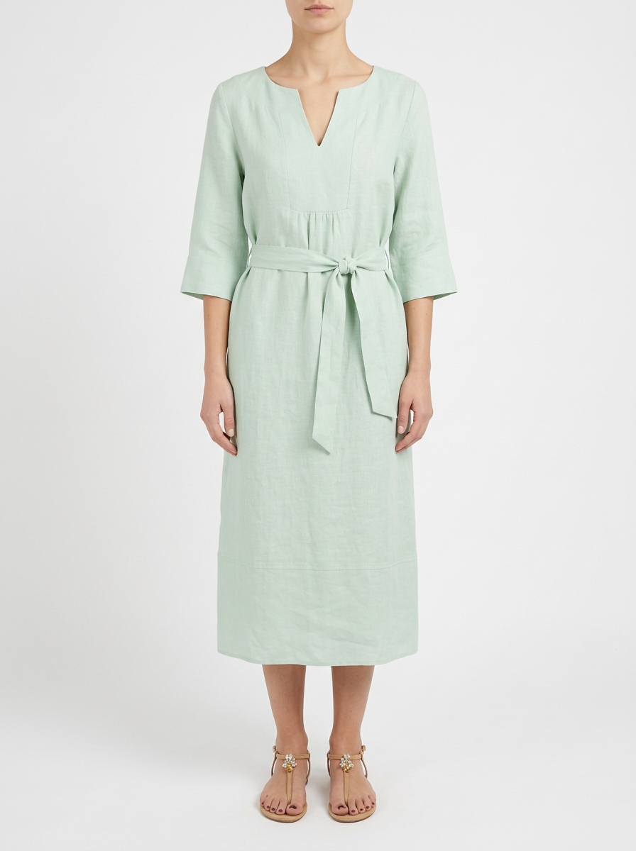 Vestido Whyci Milano Verde Salvia