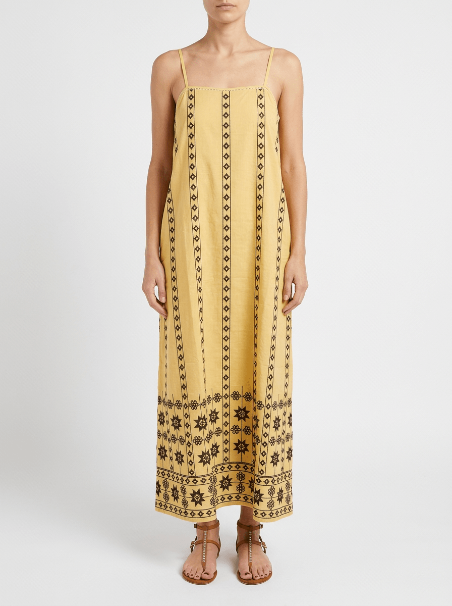 Vestido Hod Constance Mantequilla