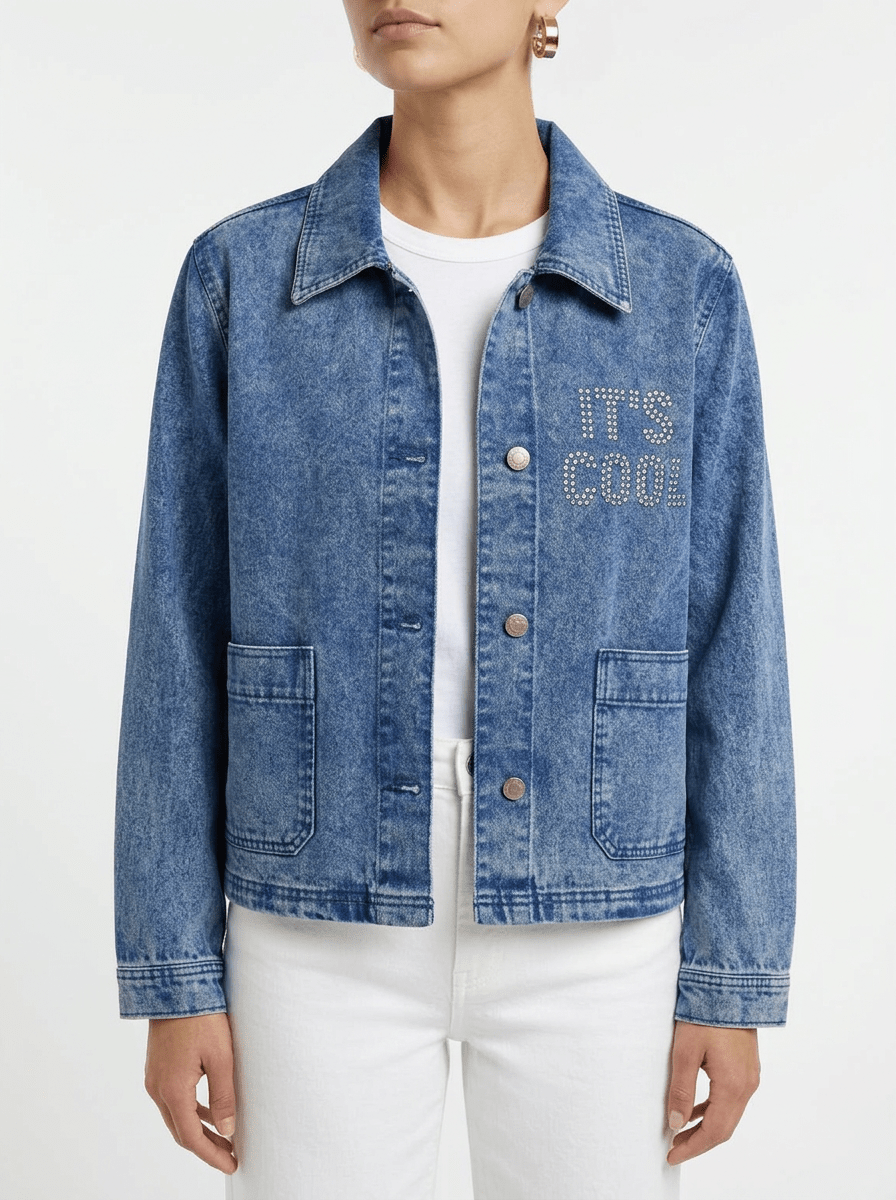 Chaqueta Me369 Grace Utility Jeans