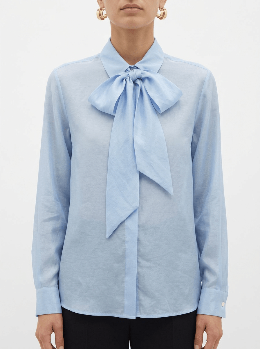 Camisa Academia Margaux-Bis Cielo