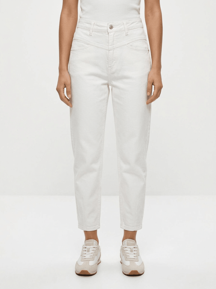 Jeans Cambio Elin Blanco