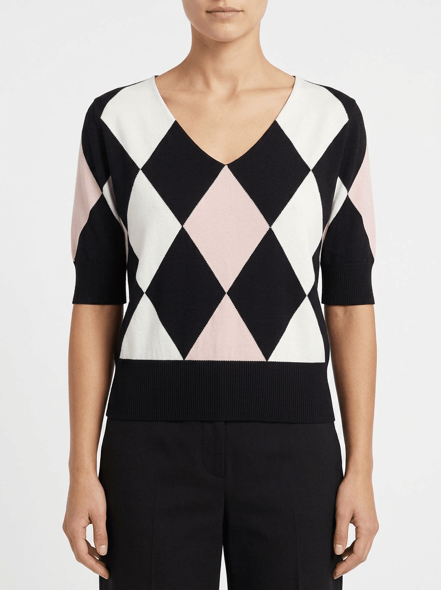 Light Sweater Conti Rhombuses