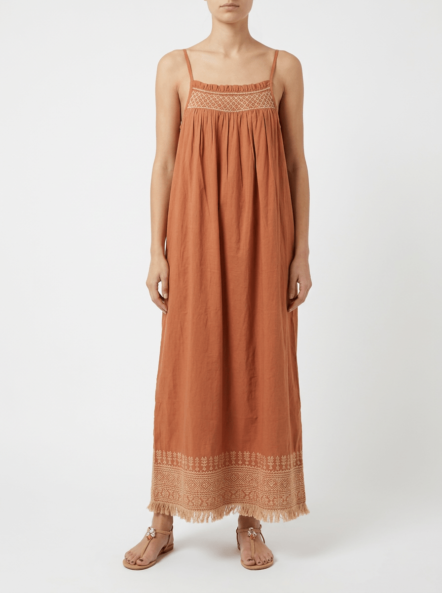 Vestido Hod Lexima Camel