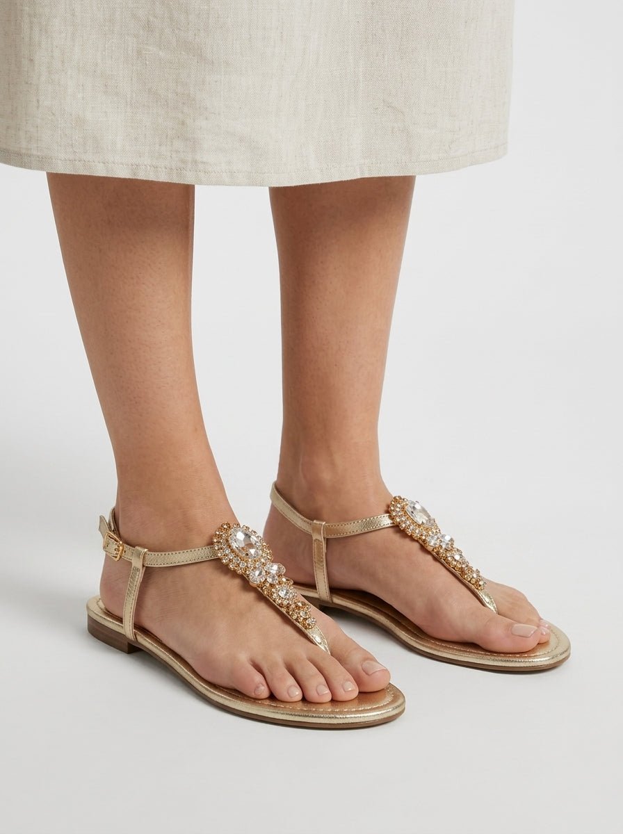 SANDALIA LE CAP -SILVER STONES FIGHT