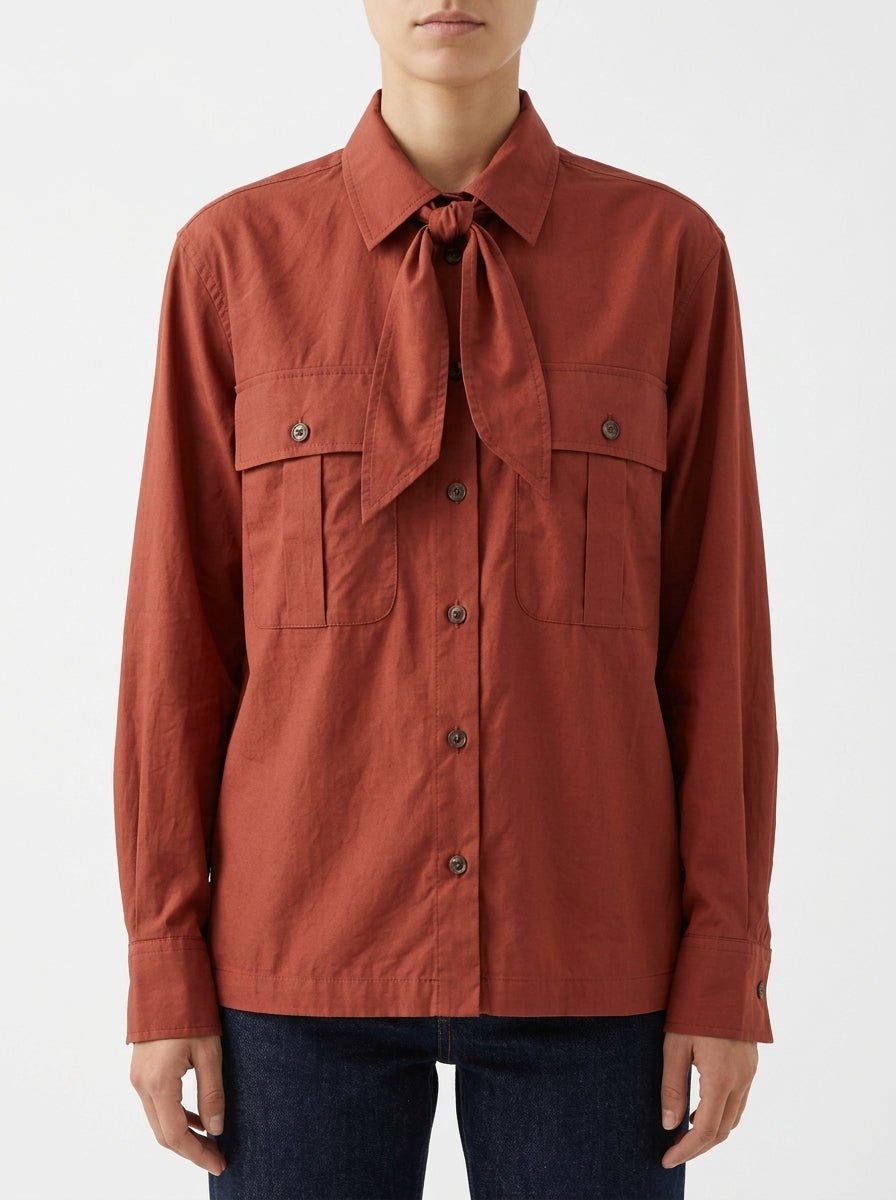 Camisa Diega Casata Teja