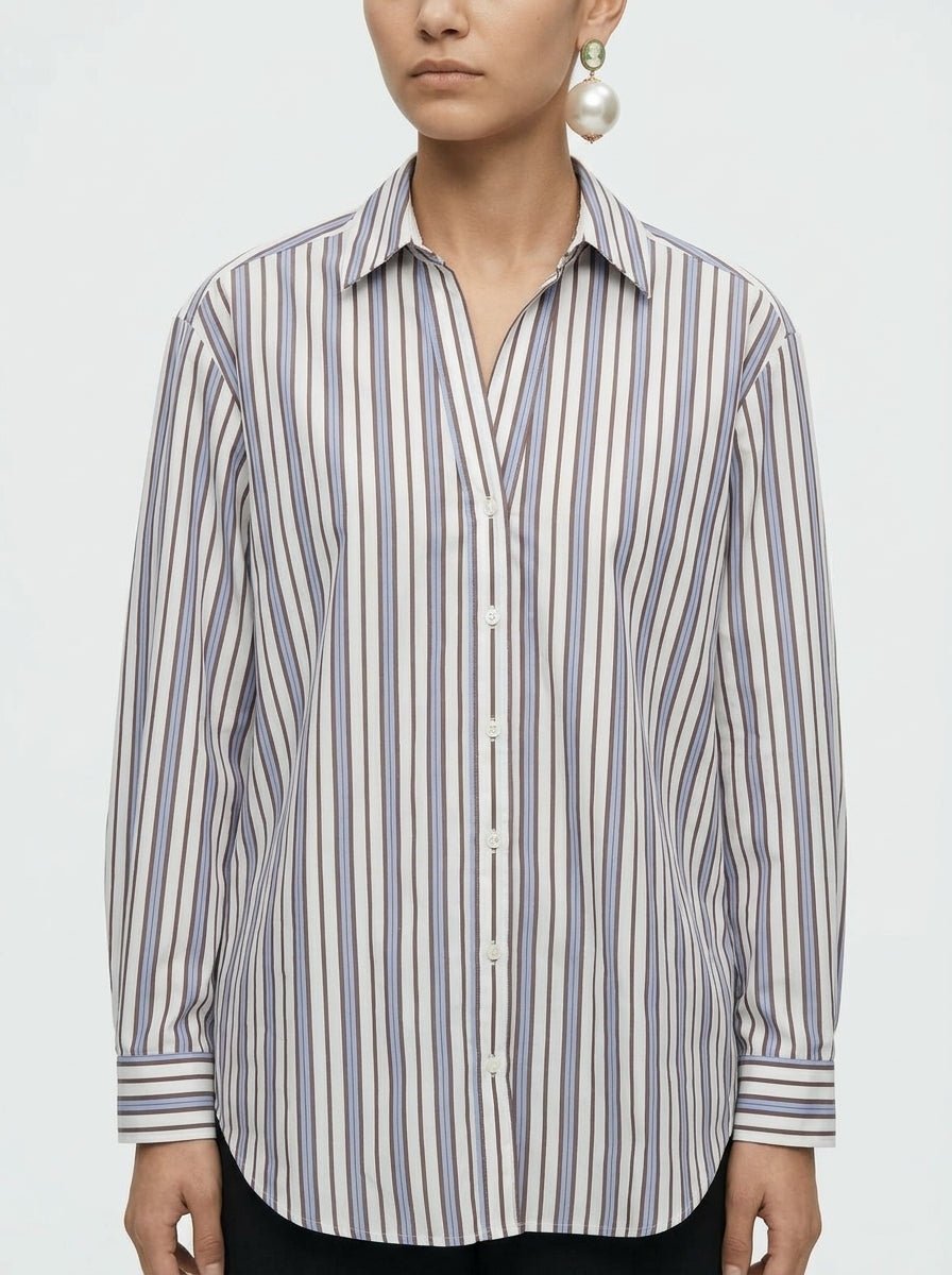 Camisa Diega Centia Rayas Azul