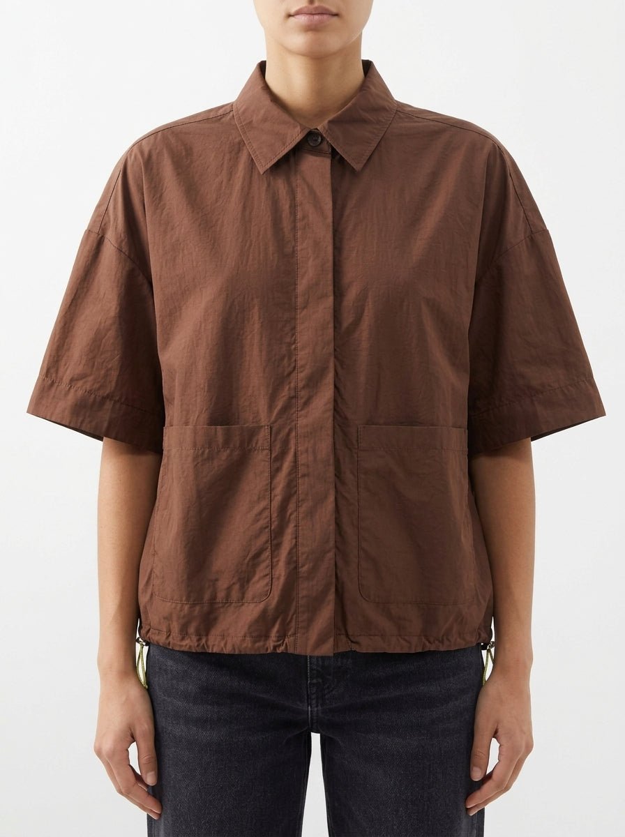 Camisa Academia Petra Marron