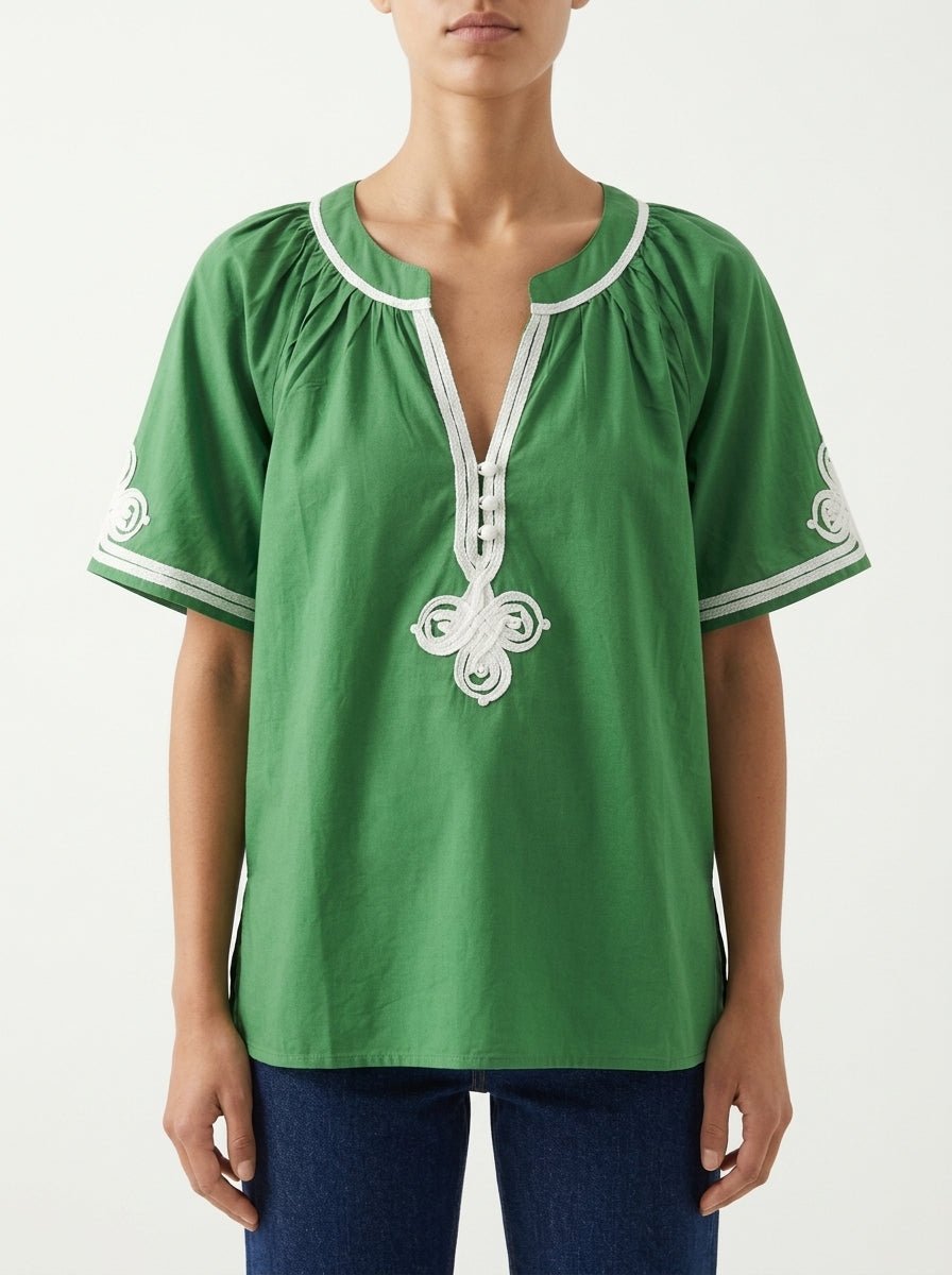 Blusa Rose And Rose FoxGlove Verde