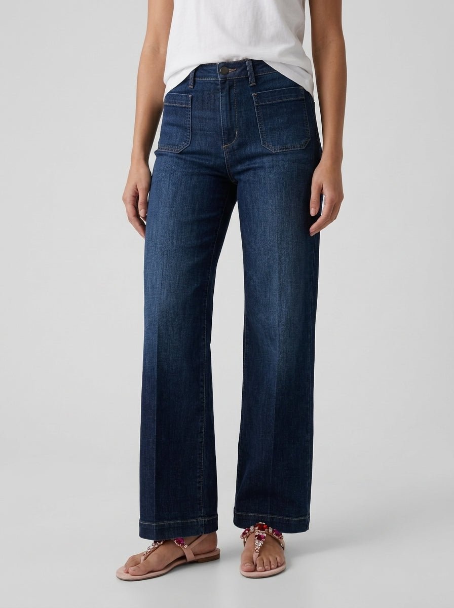 Jeans Cigala's Palazzo 4 Bolsillos