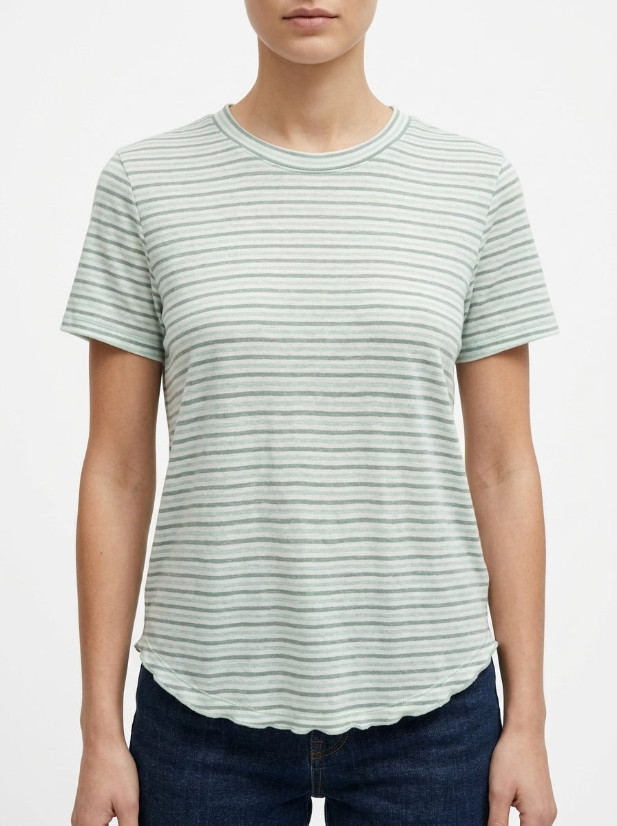 Camiseta Agoefilo Rayas Verde