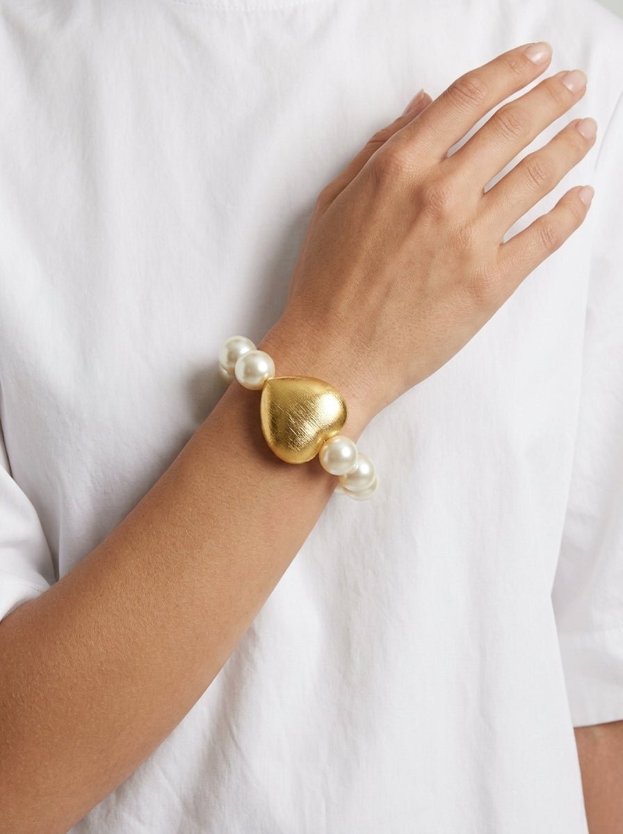 Marntelli bracelet Fabrizio heart gold