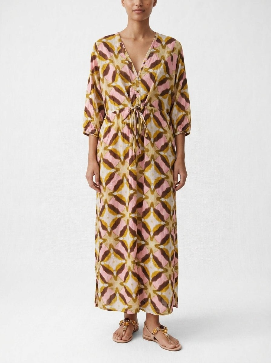 Vestido One Season Bryon Tobago Rosa