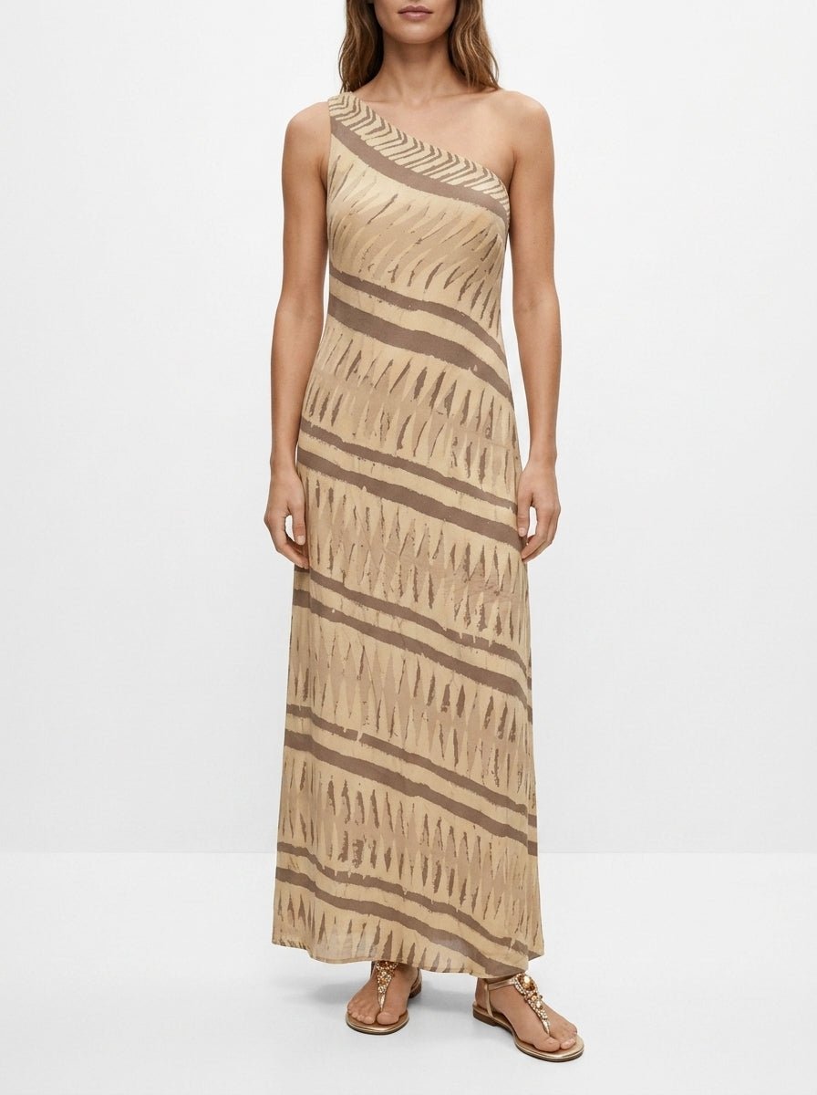 Vestido Alekai Giza Zebra Gold