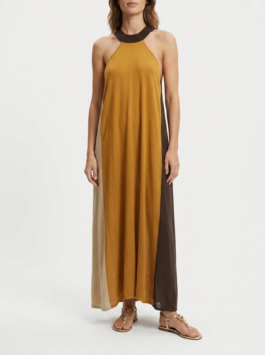 Alekai Makoi Orange Ombre Dress