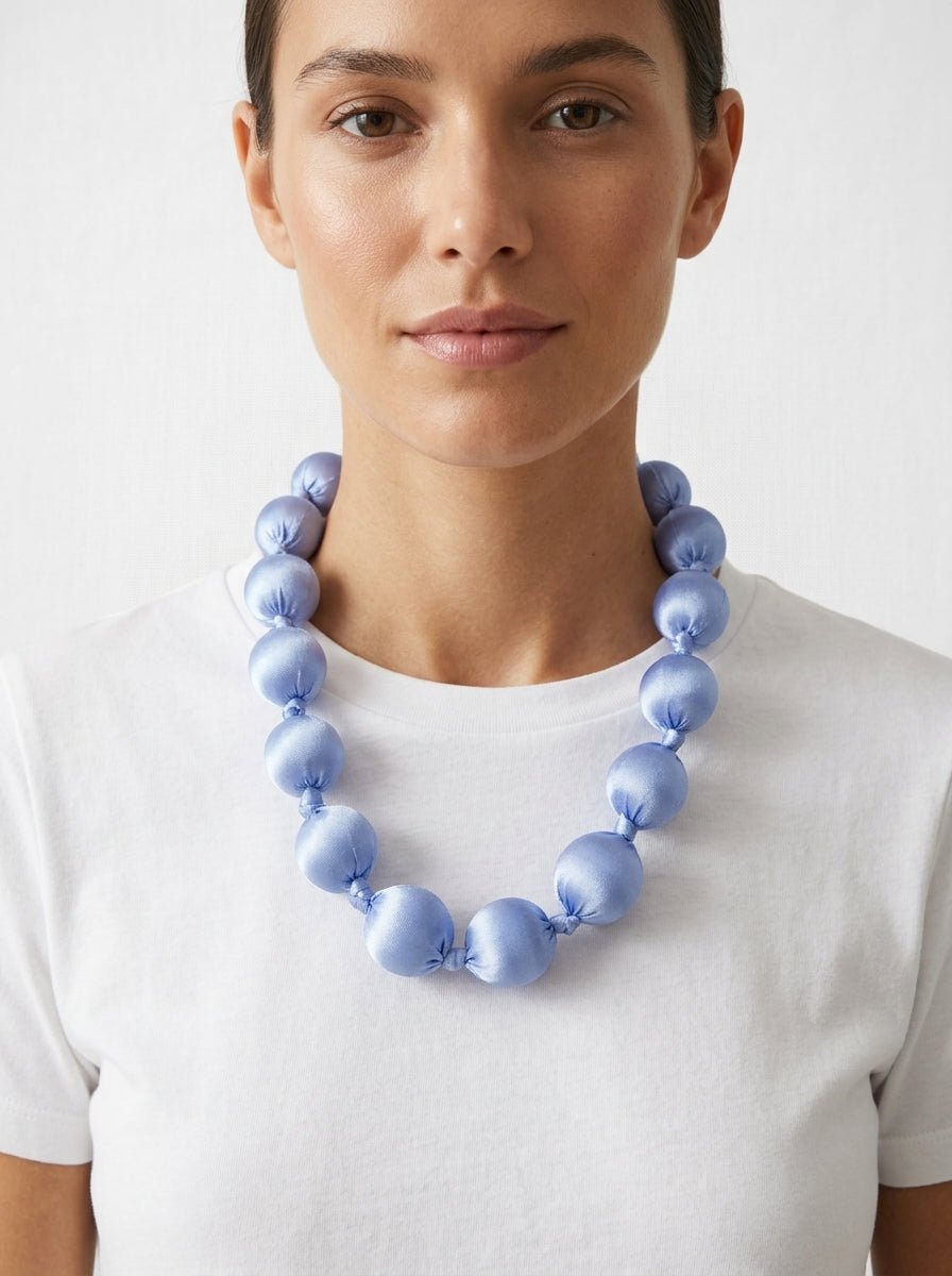 Collar Il Baco Da Seta Kon Lavanda