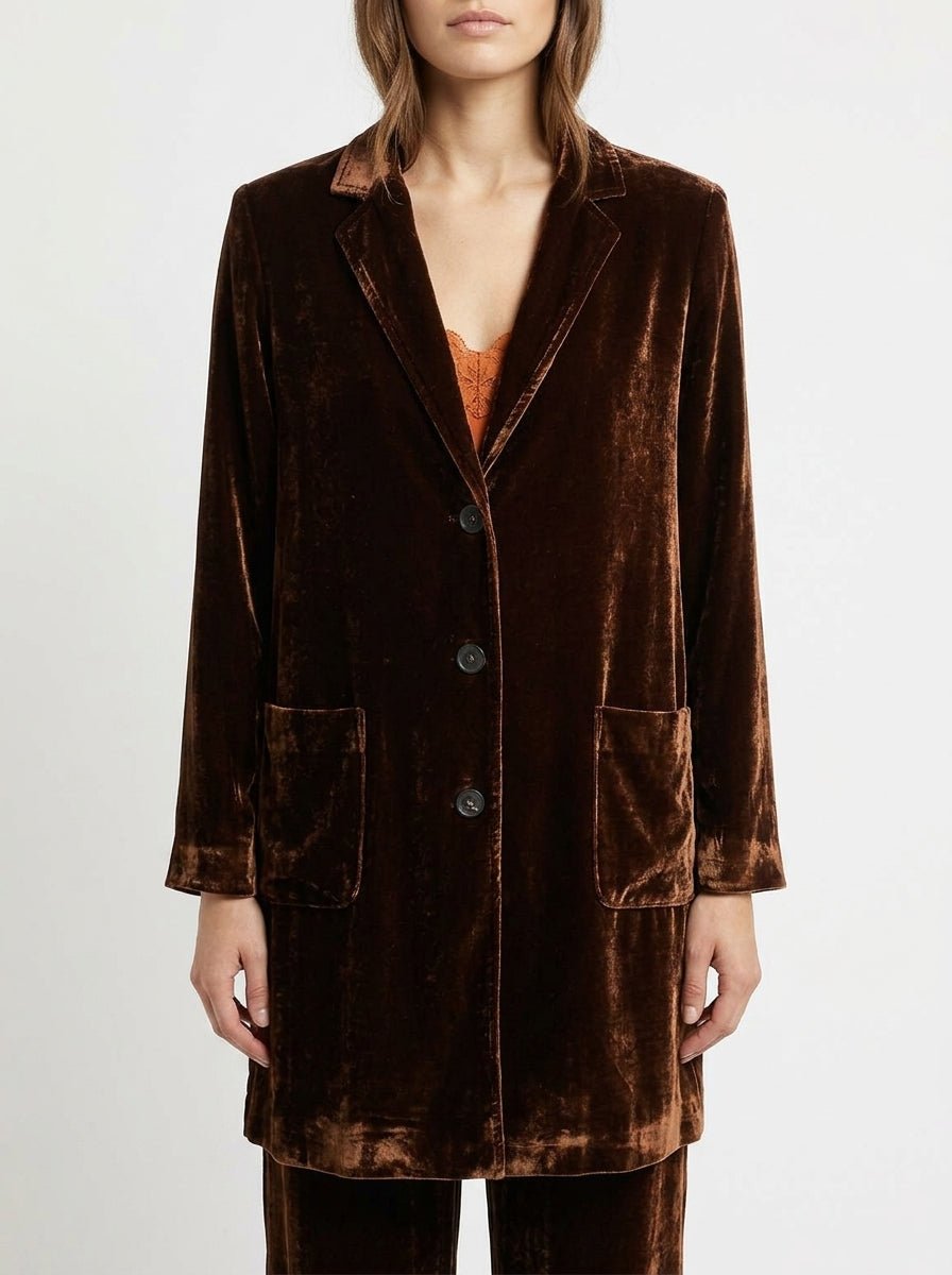 Cappotto in velluto Diega