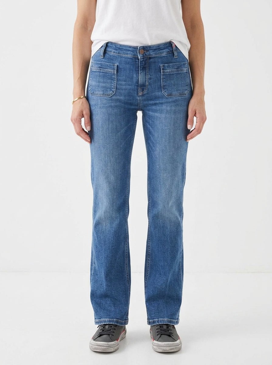 Jeans corti con tasca Cambio Tess