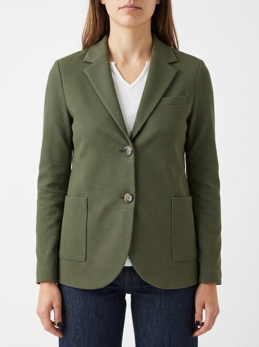 Blazer Harris Wharf London Pique Verde