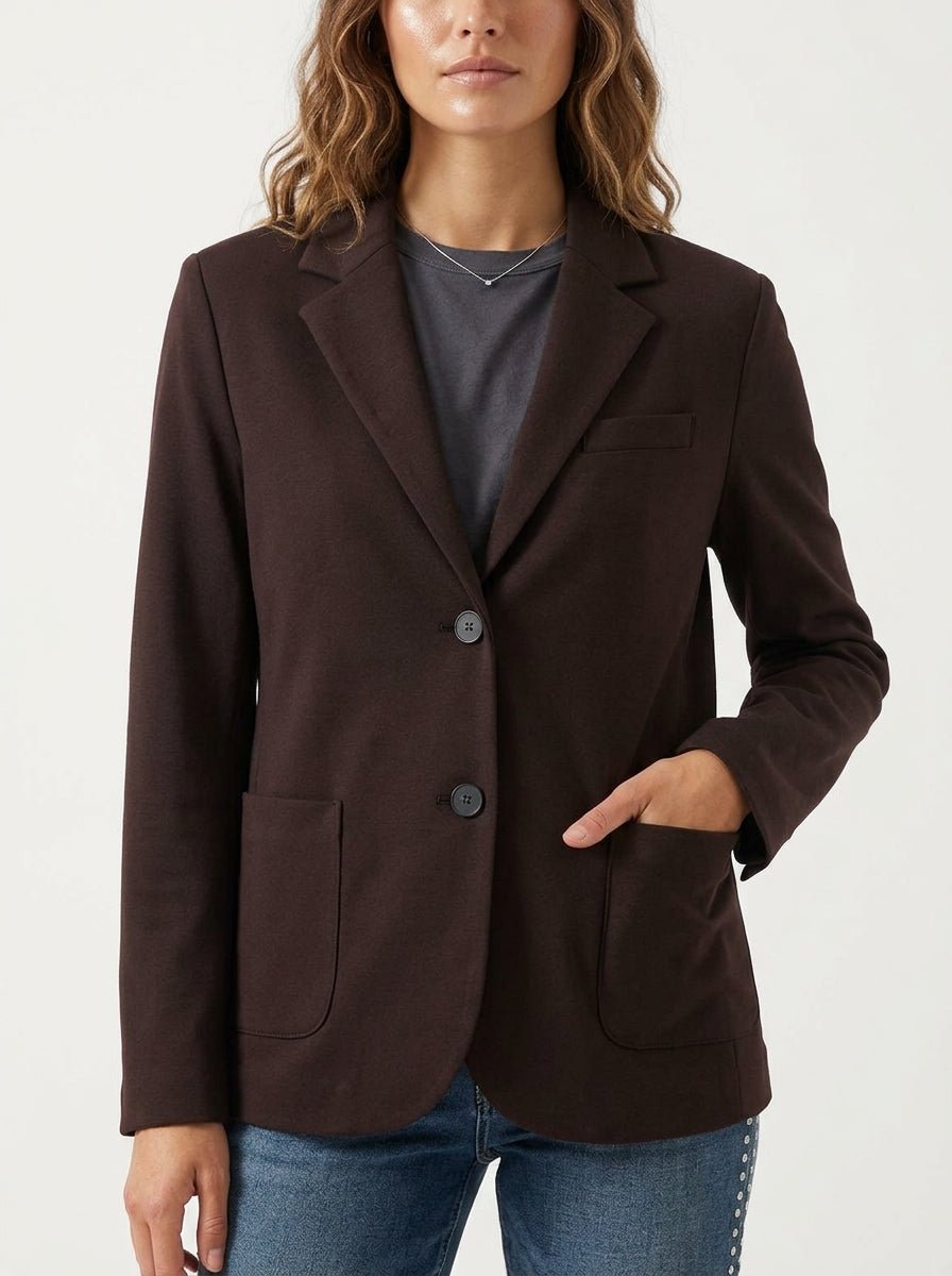 Blazer Lisa Merino Harris Wharf London Burdeos