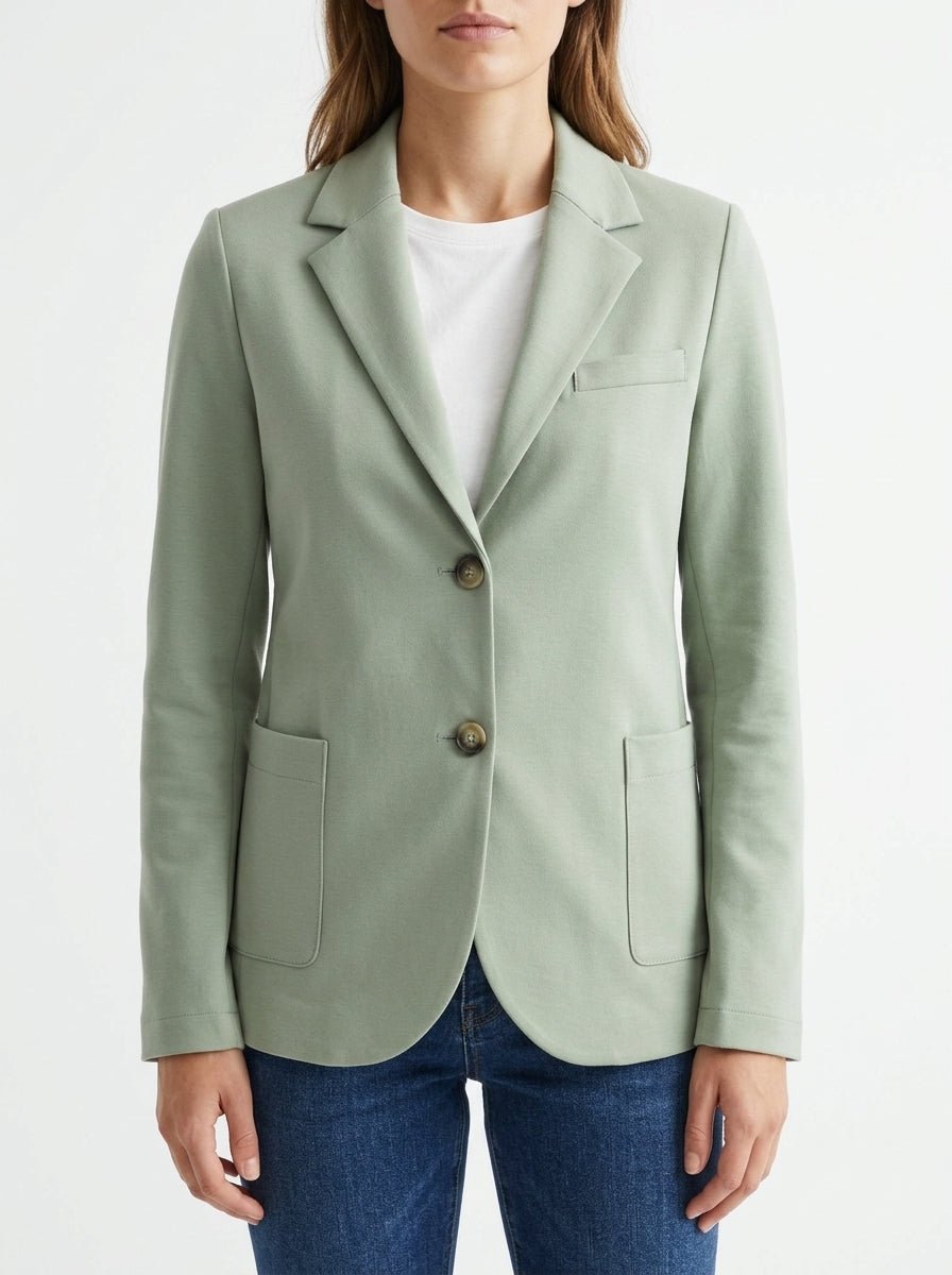 Harris Wharf London Techno Green Blazer