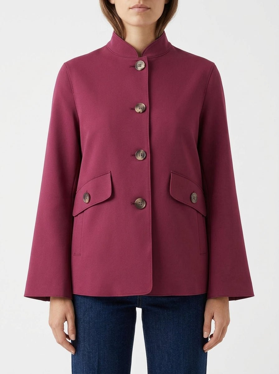 Ewooluzione Amadeo Eggplant Jacket