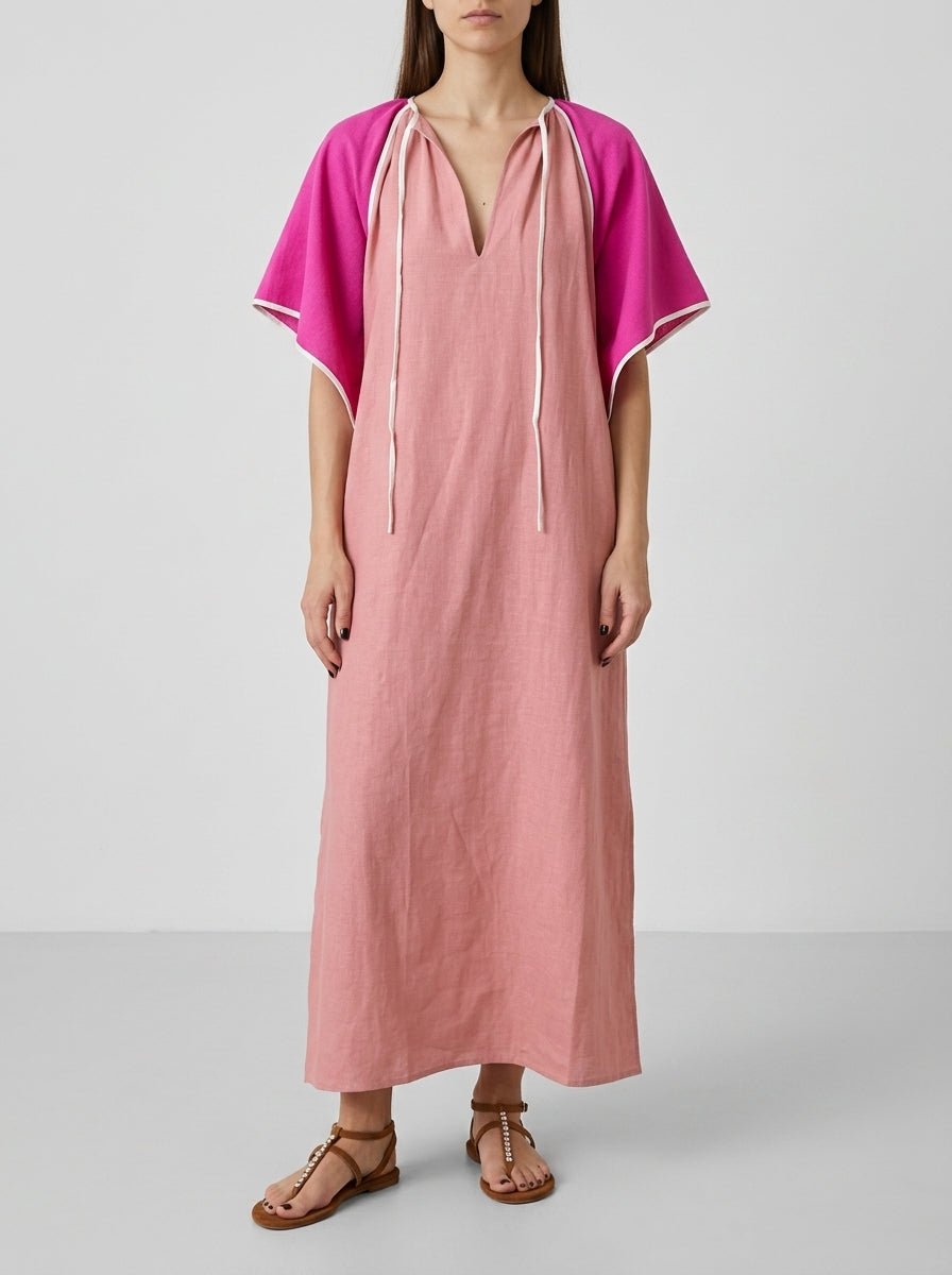 Robe à nœud bicolore Mapoésie