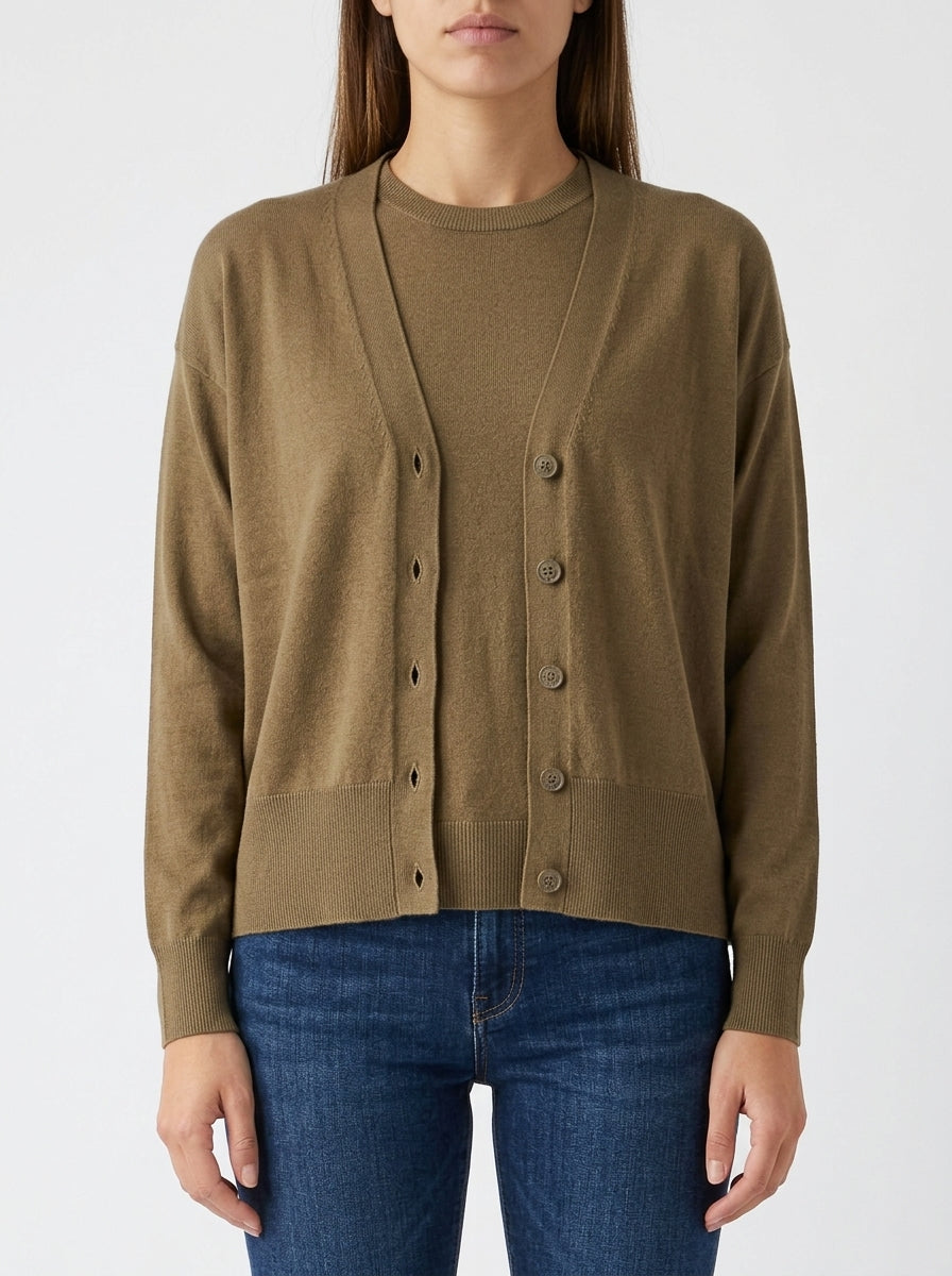 Cardigan Ct Plage Wide Pockets