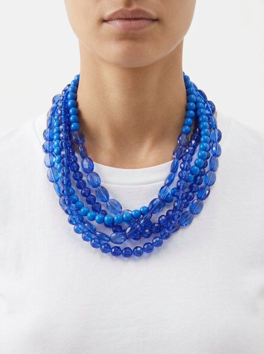 Collar Fabrizio Marcantelli Regina Azul