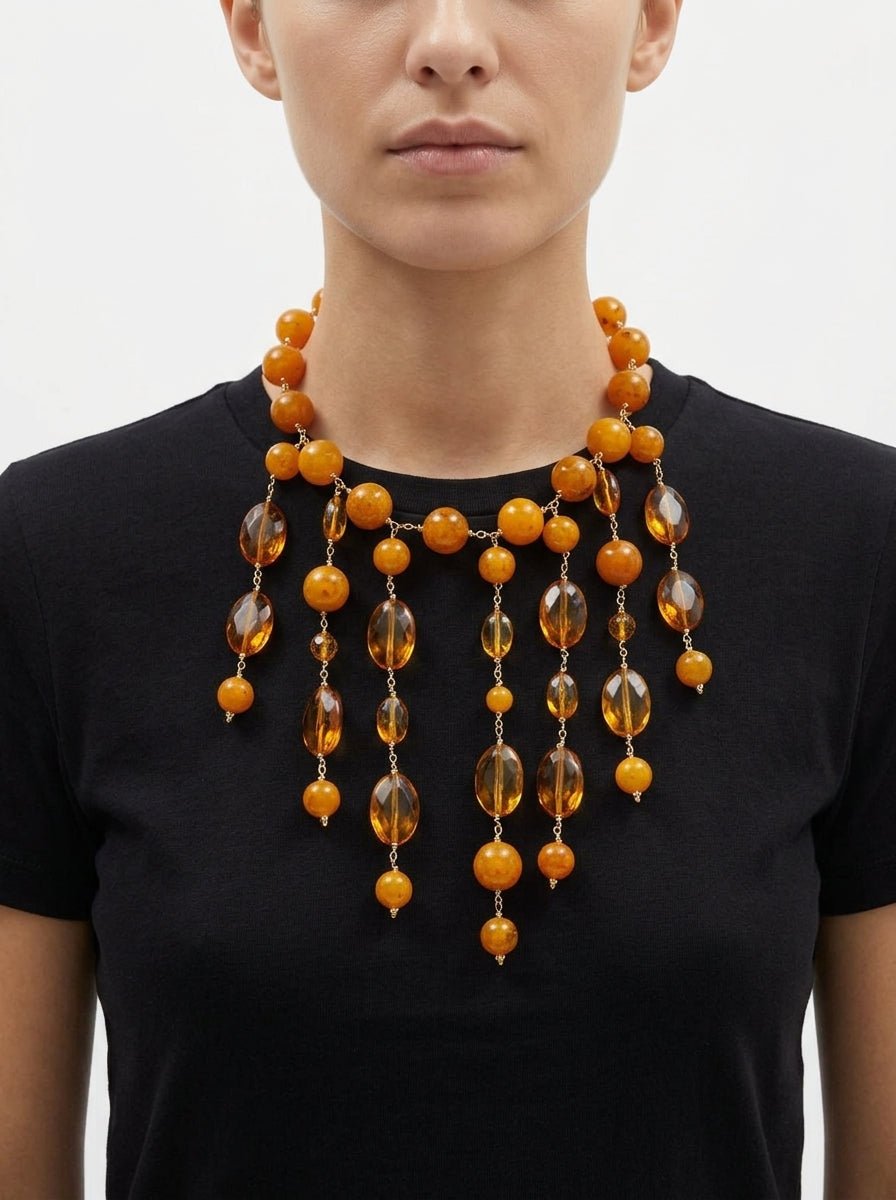 Collar Fabrizio Marcantelli Chandelier Miel
