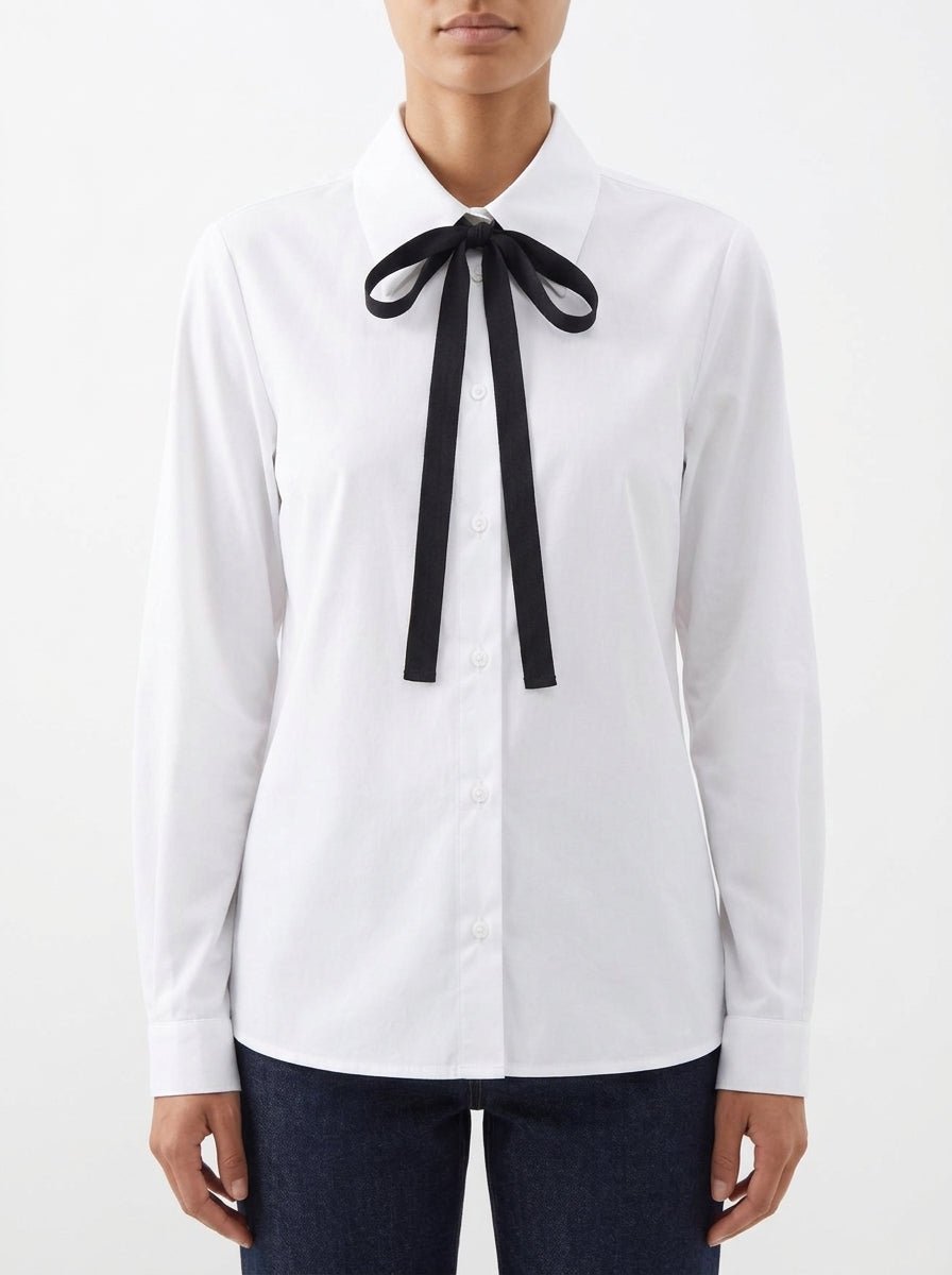 Camisa Niu Lazo Blanca