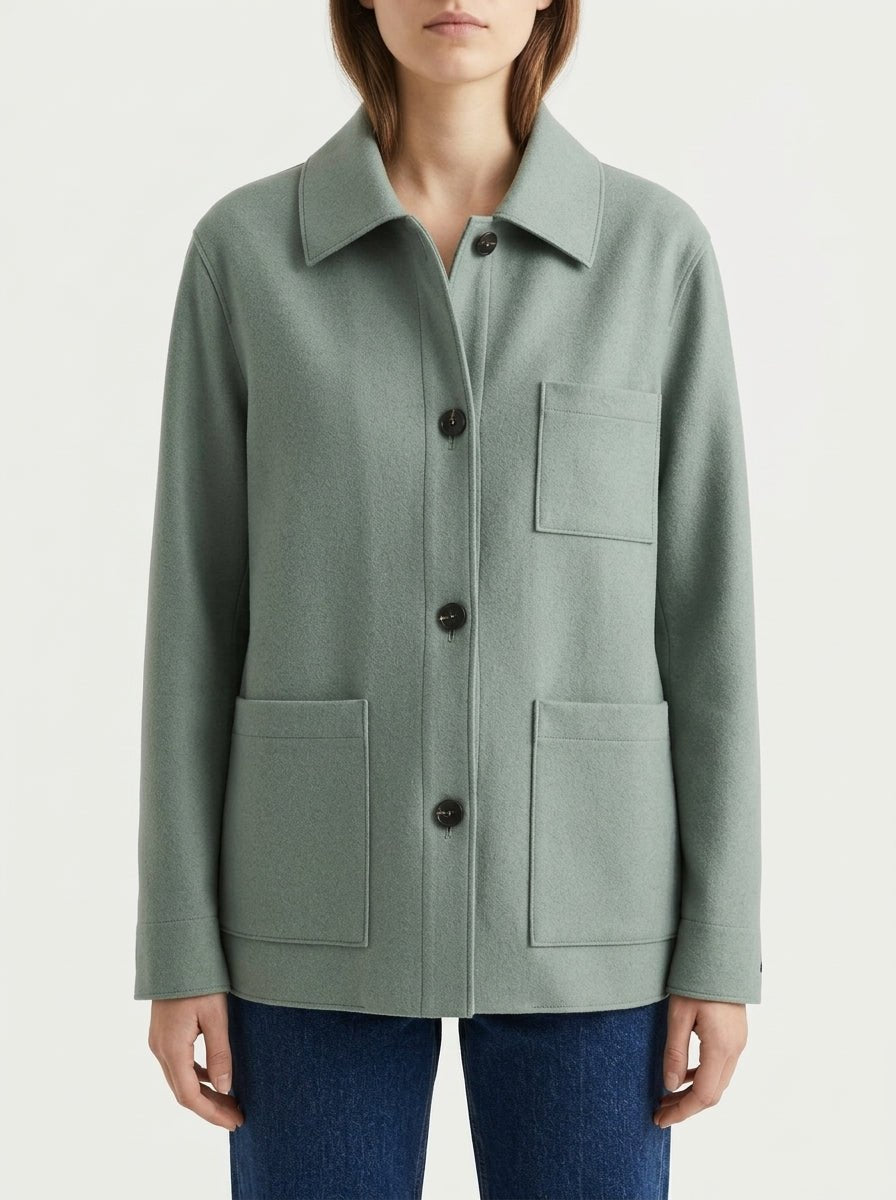 Chaqueta Harris Wharf London Chore Verde Salvia