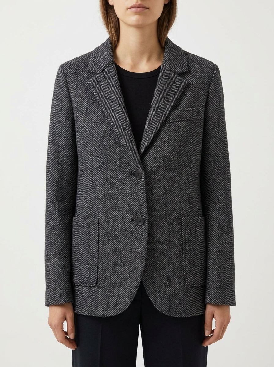 Blazer Harris Wharf London Espiga Marino