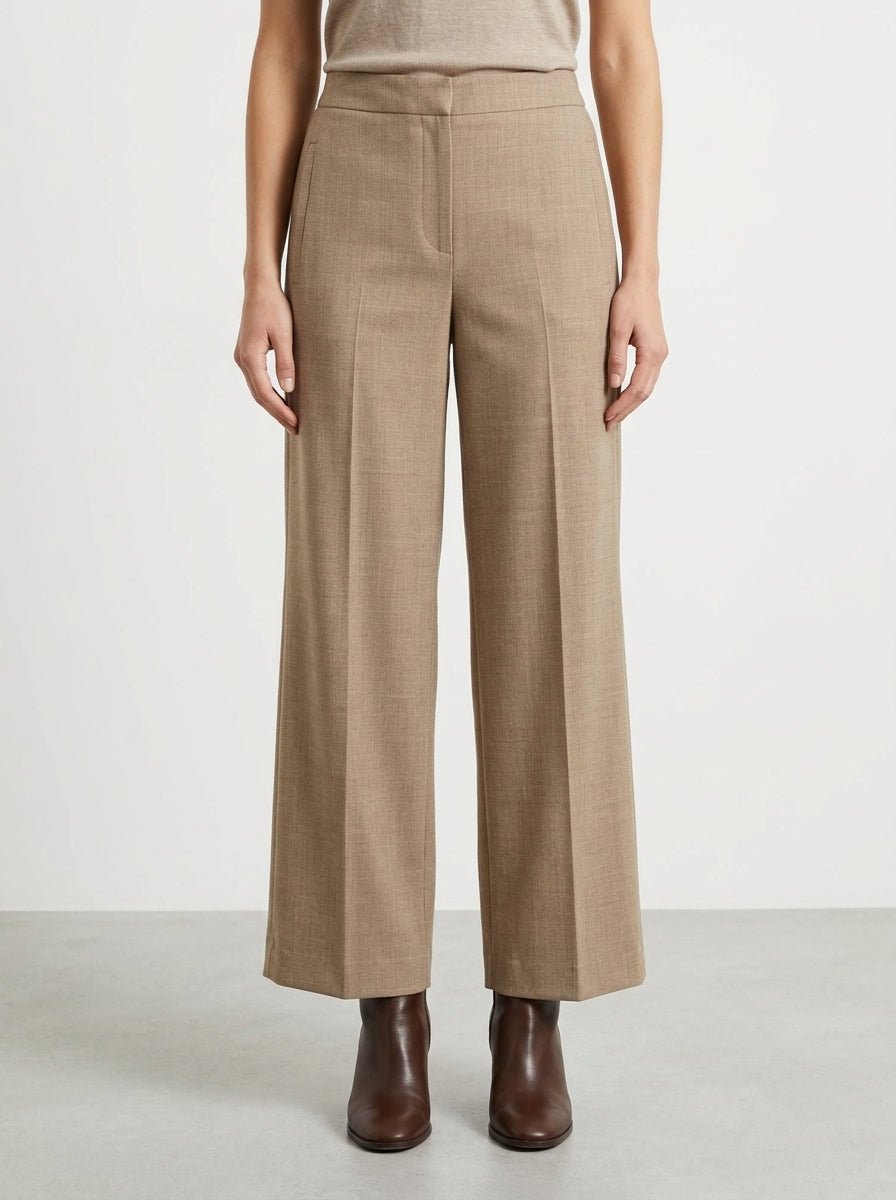 Pantalón AgoeFilo Via Milano Avellana