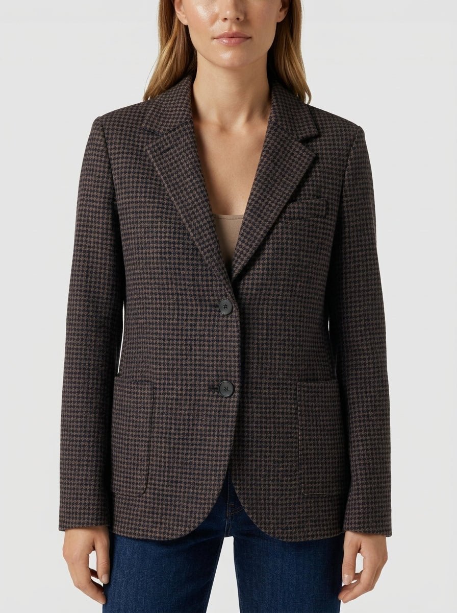 Harris Wharf London Pied Blazer by Poule Marino