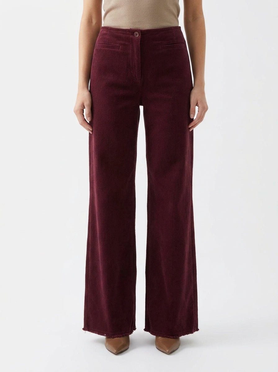 Pantalón AgoeFilo Via Conti Vino