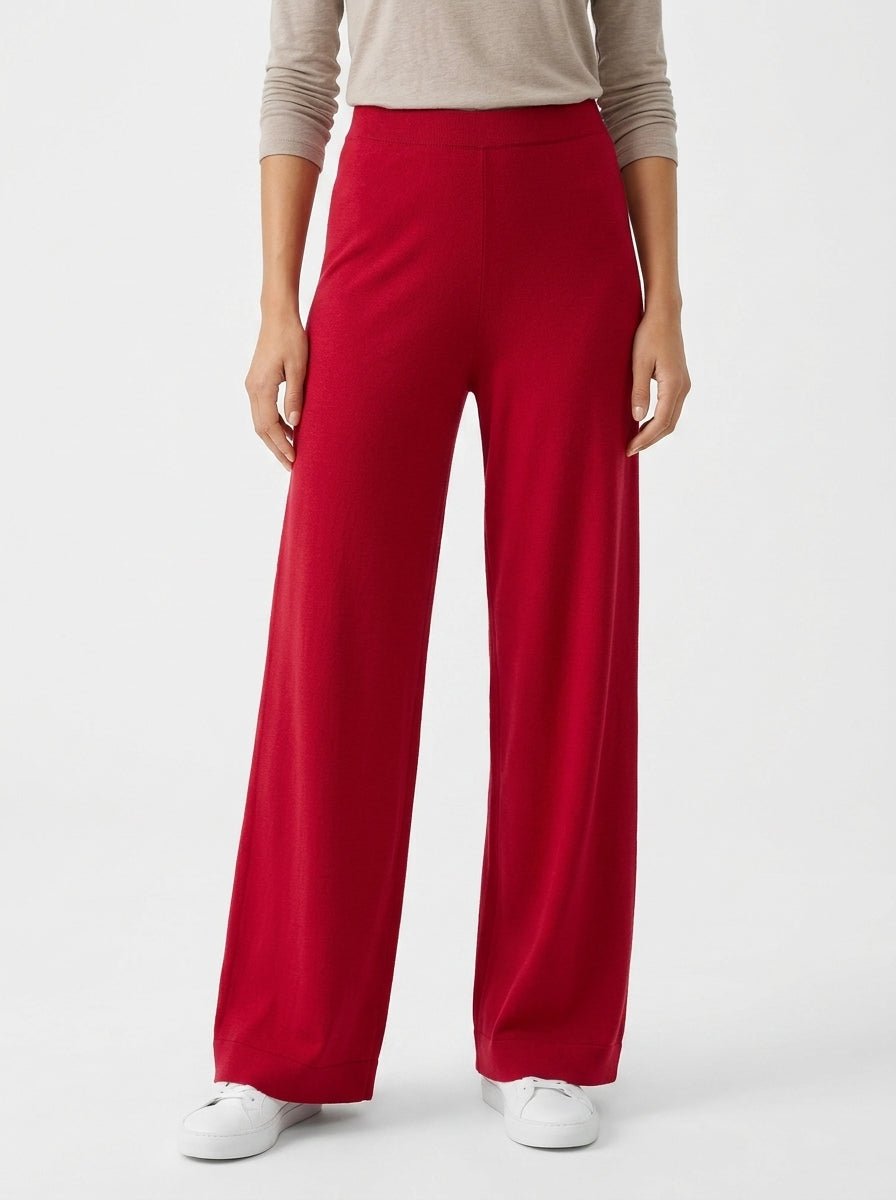 Pantalón Liviana Conti Alan Rojo