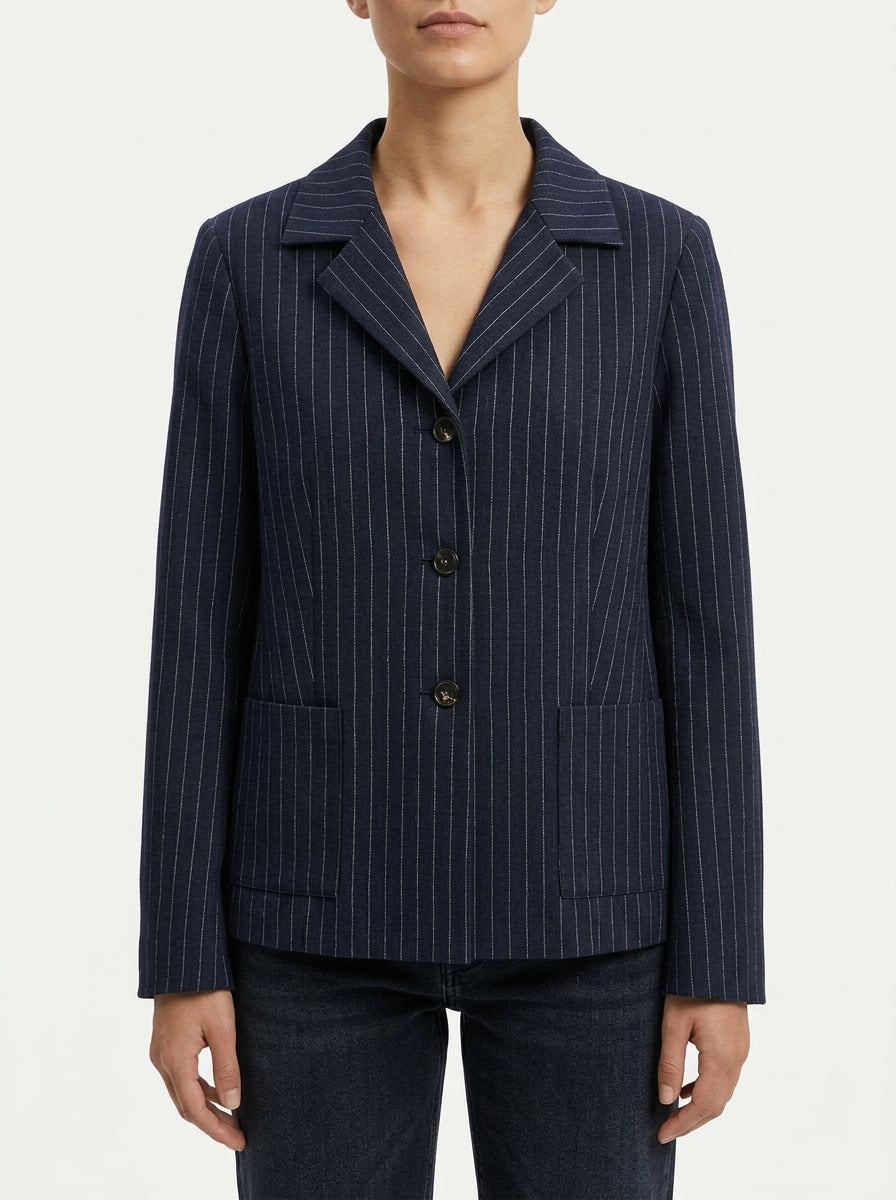 Blazer Goodmatch Boxy Azul