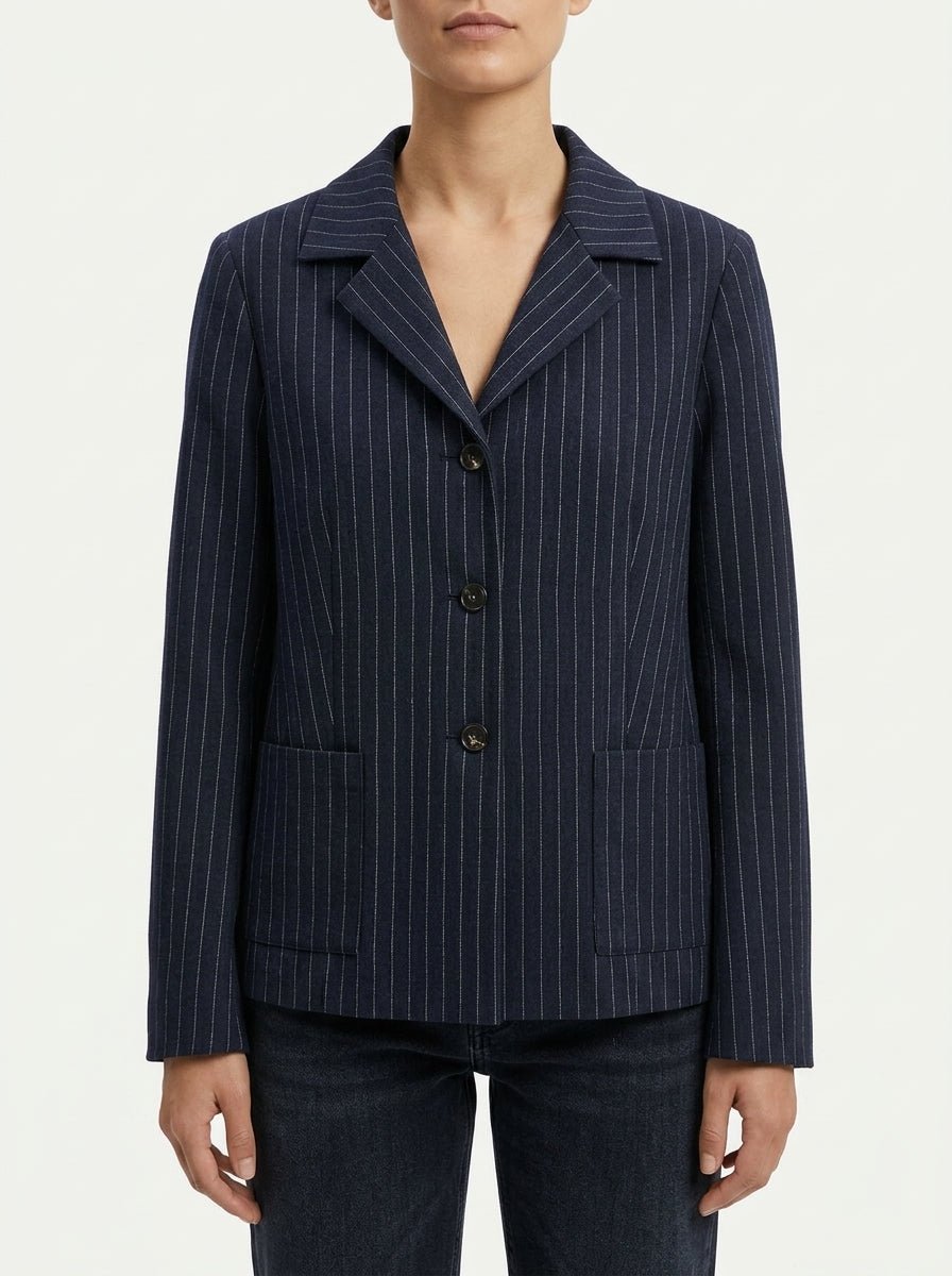 Blazer Goodmatch Boxy Azul