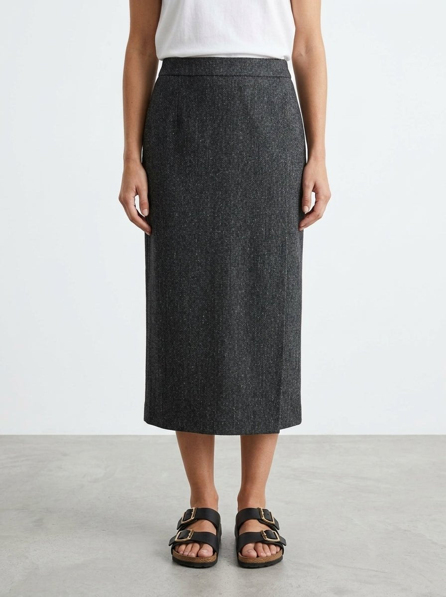 Falda Niu Espiga Gris