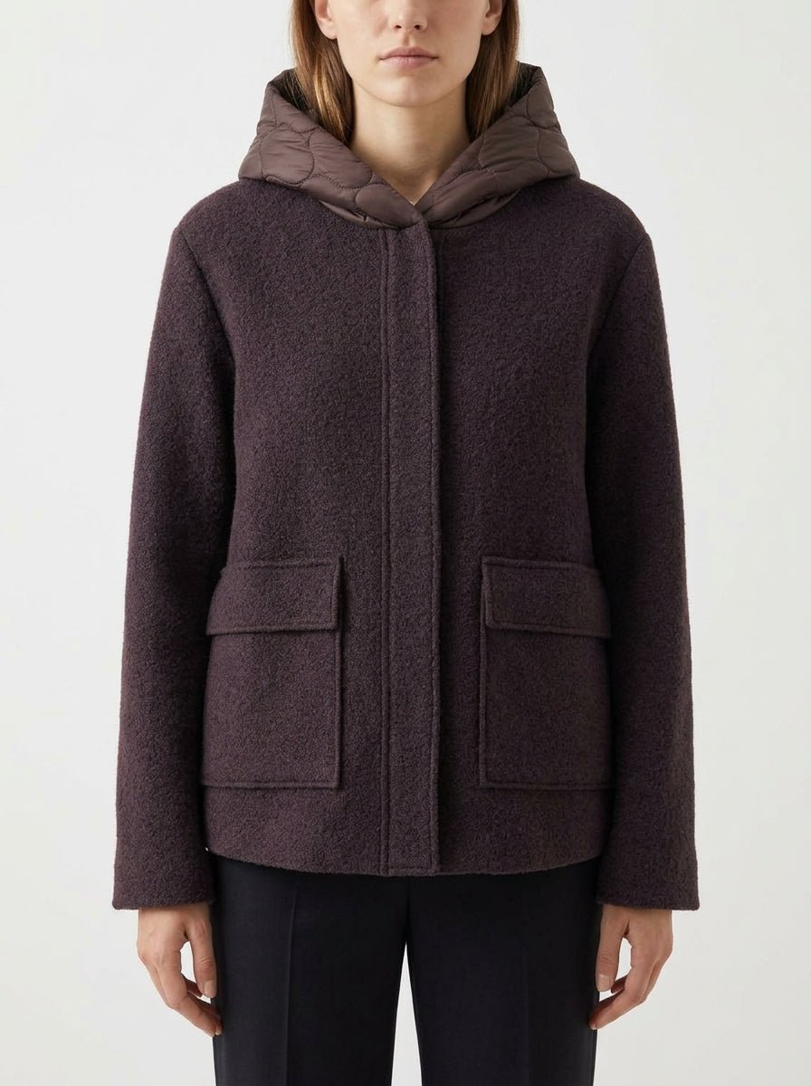 Chaquetón Whyci Milano Marrón Chocolate