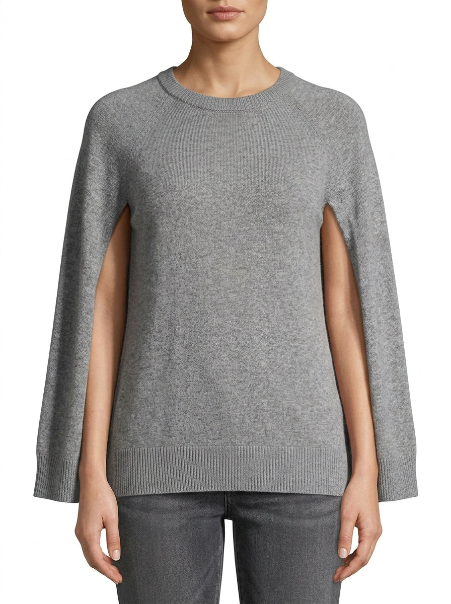 Poncho leggero Conti Malika grigio