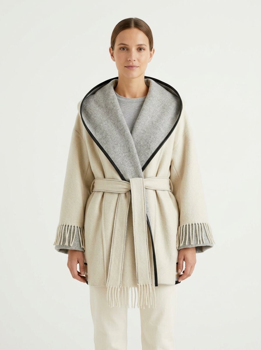 Capa La Couverture Look 02 Crudo y Gris