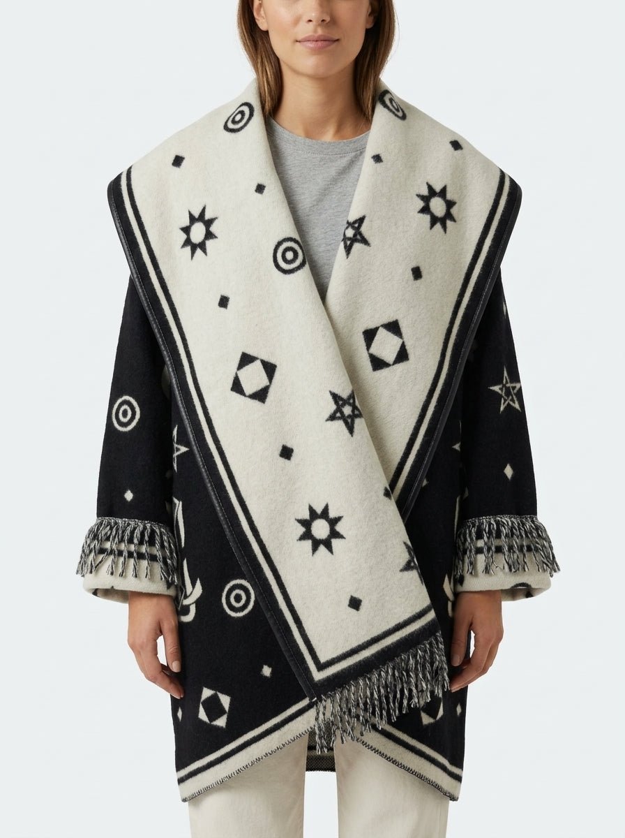 Capa La Couverture Look 27 Blanco y Negro