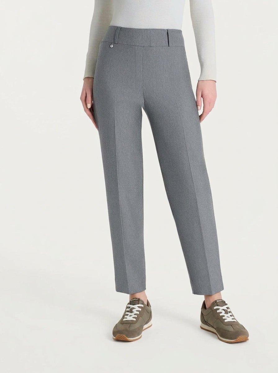 Pantalón Ragno Cropped Flare Gris