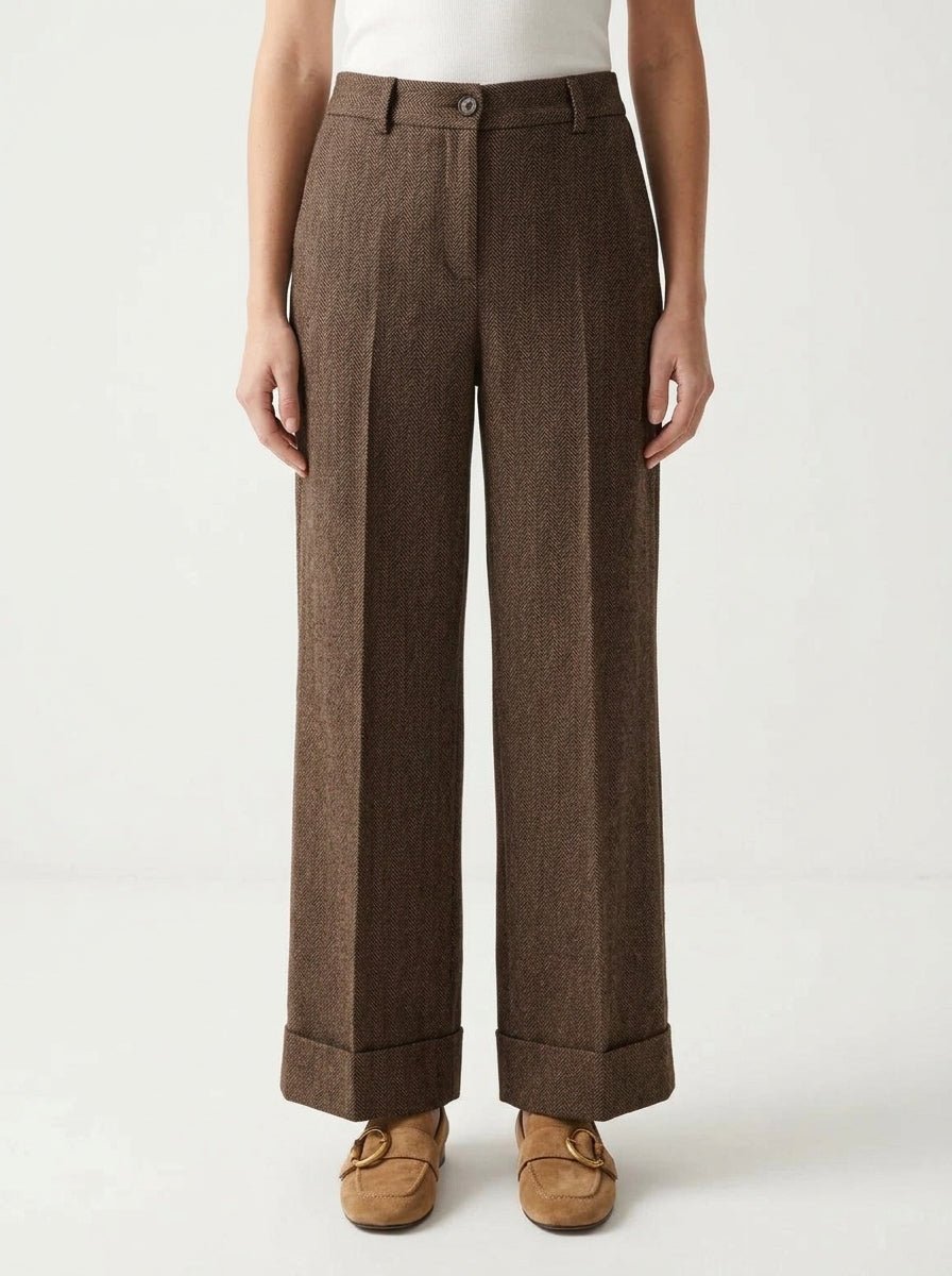 Pantalón AgoeFilo Via Mascheroni Marrón