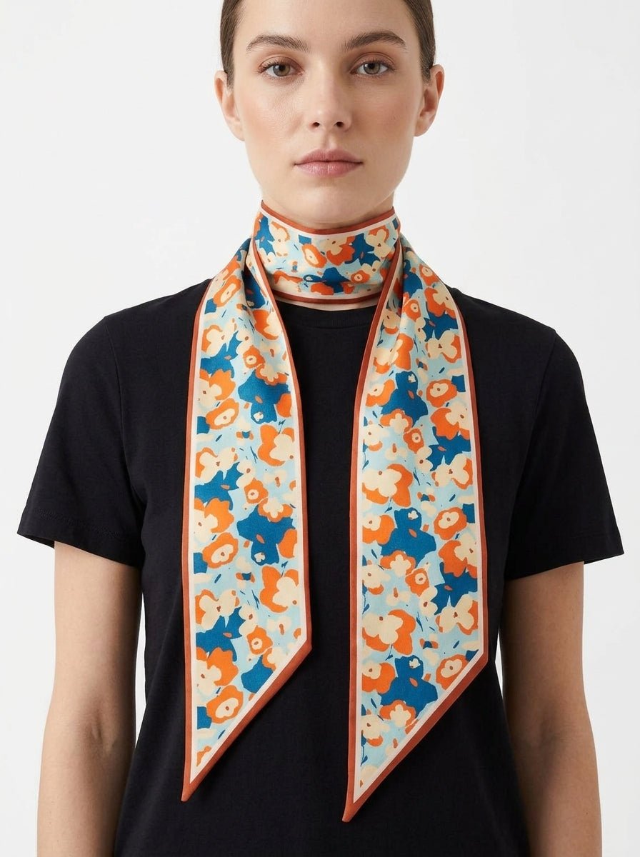 Twilly Il Baco Da Seta Flores Naranja