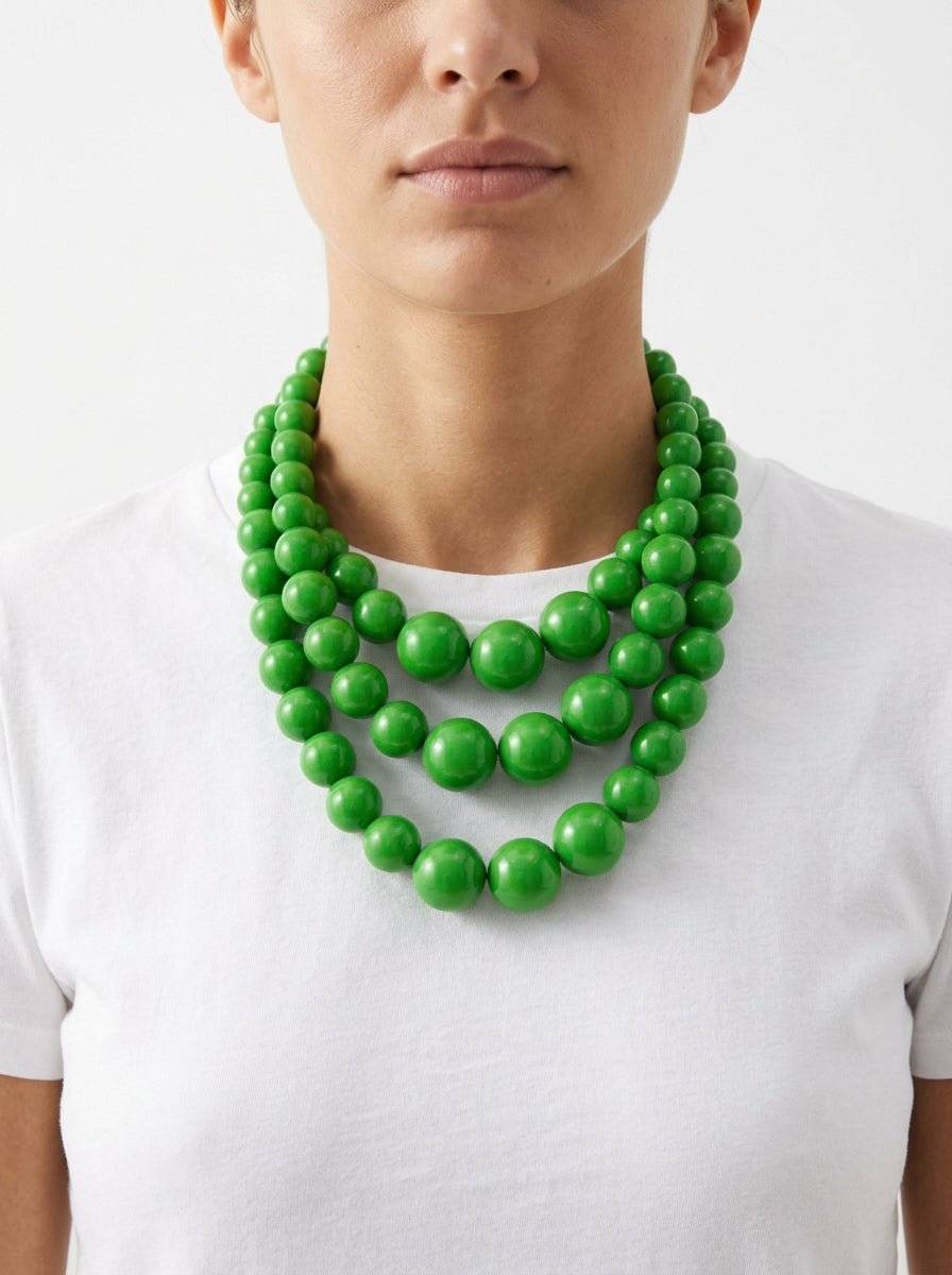 Green Multibolas Multibolas Fabrizio Collar