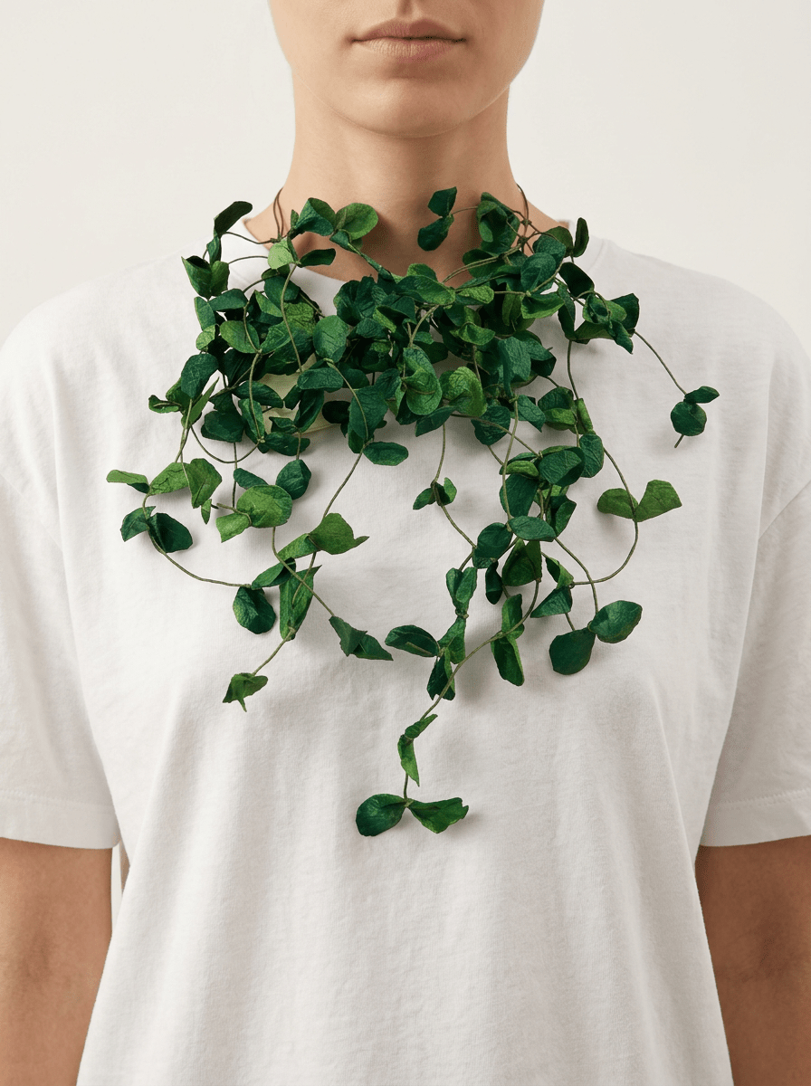 Collar Ana Hagopian Sakura Verde