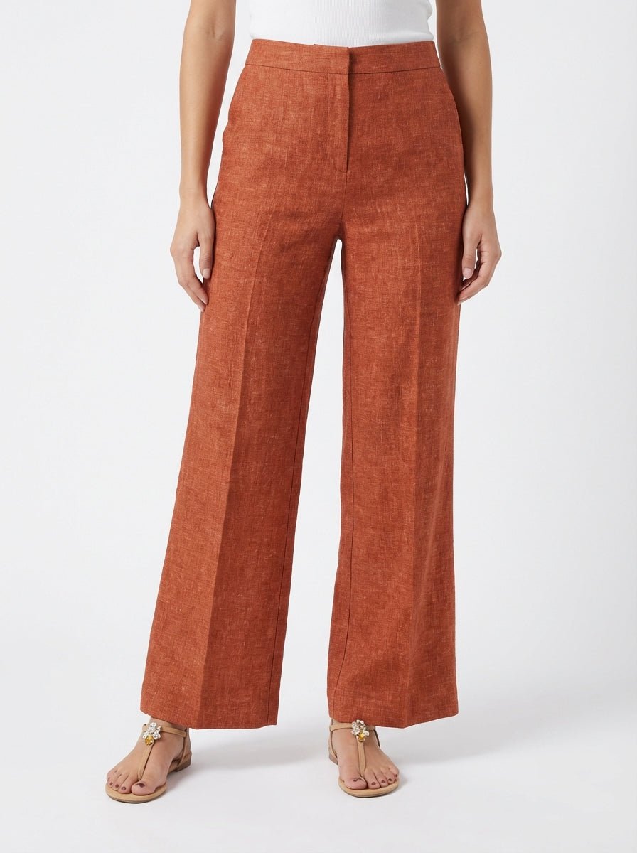 Pantalon Goodmatch Palazzo Orange