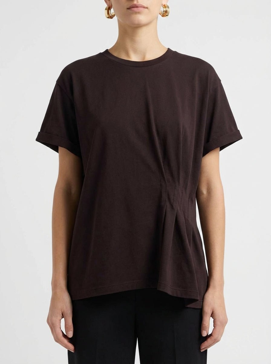 T-shirt marron SU Runce